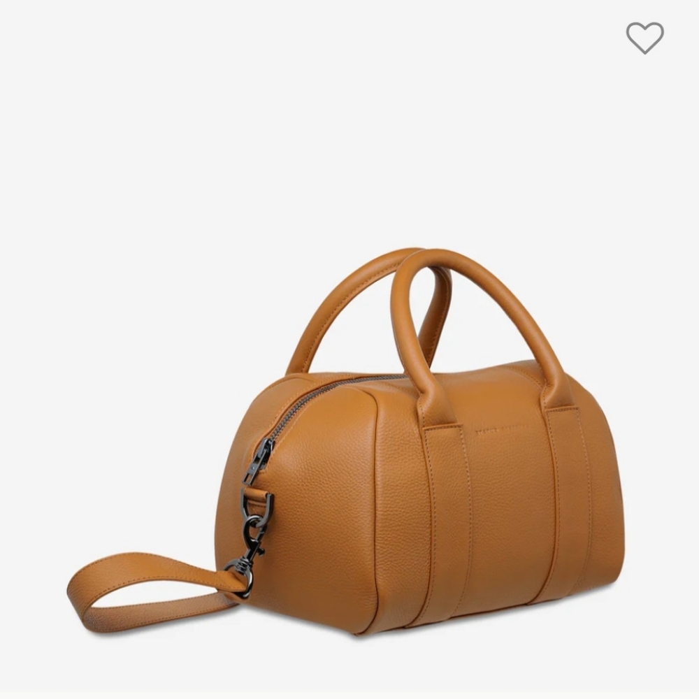 Status Anxiety Tan Leather Bag - Picture 2 of 8